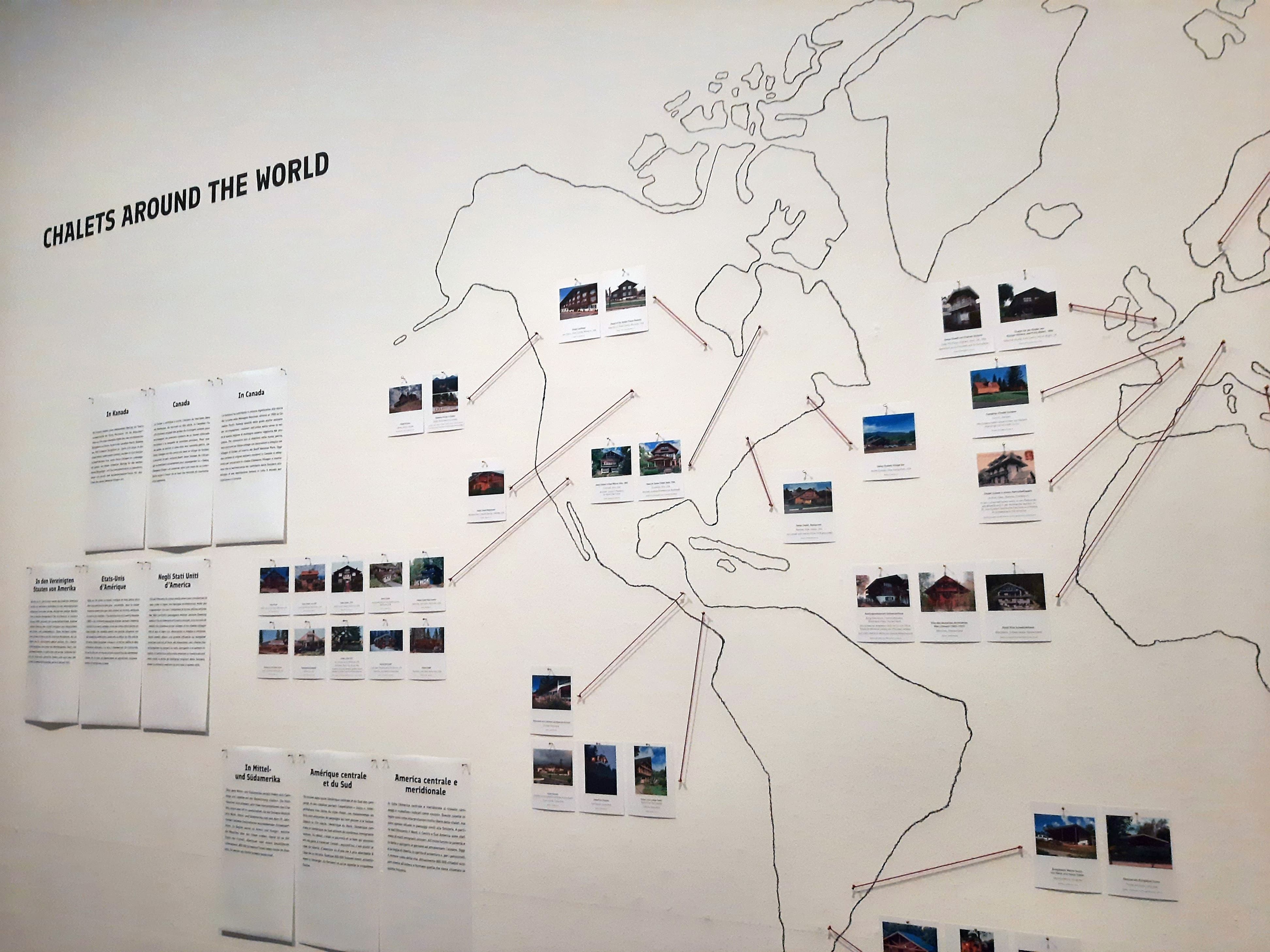 «Chalets Around the World»: Mapping eines seit rund 250 Jahren weltweit wirksamen Exportartikels (Foto: Bernhard Tschofen).