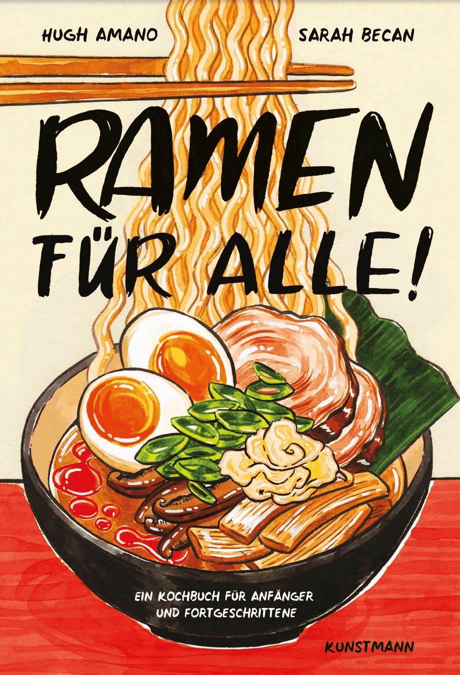 Ramen für alle! verspricht «authentische und leicht umsetzbare Rezepte für Brühen, Nudeln und Beilagen» (Screenshot Buchcover)